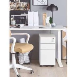 Beliani Kantoorkast BOLSENA - Wit Metaal 8 Beliani Kantoorkast BOLSENA - Wit Metaal -Woonmeubelwinkel 0363ca766c0d47359db5e23190a0b4d4