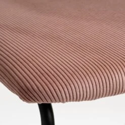 Mica Decorations Nanet Barkruk - L53 X B46 X H91 Cm - Velvet - Roze -Woonmeubelwinkel 0bfda78de7064fcca932c5fa012df93e