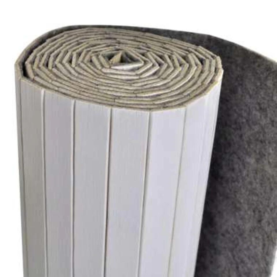 VidaXL Kamerscherm 250x165 Cm Bamboe Wit 6 VidaXL Kamerscherm 250x165 Cm Bamboe Wit - Afbeelding 4