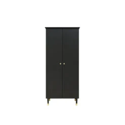 Bopita Cloë 2-deurskast - Mat Zwart -Woonmeubelwinkel 1000004965 0102