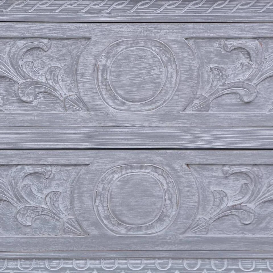 VidaXL Dressoir Met 2 Lades 90x30x60 Cm Massief Mahoniehout 4 VidaXL Dressoir Met 2 Lades 90x30x60 Cm Massief Mahoniehout - Afbeelding 2