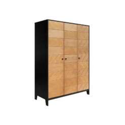 Bopita Job 3-deurskast - Vintage Honey 8 Bopita Job 3-deurskast - Vintage Honey -Woonmeubelwinkel 1000006467 0102