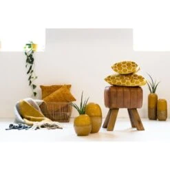 Kruk Ramy - Bruin - Leer -Woonmeubelwinkel 1000022112 0110