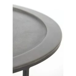 Salontafel Talca - Antiek Lood - Ø60+Ø78cm -Woonmeubelwinkel 1000022811 0103