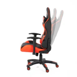 Gamestoel Rood Kimi - Gaming Stoel - Verstelbare Armleuningen -Woonmeubelwinkel 1000023449 0102