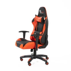 Gamestoel Rood Kimi - Gaming Stoel - Verstelbare Armleuningen -Woonmeubelwinkel 1000023449 0103