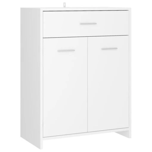 VidaXL Badkamerkast 60x33x80 Cm Bewerkt Hout Wit