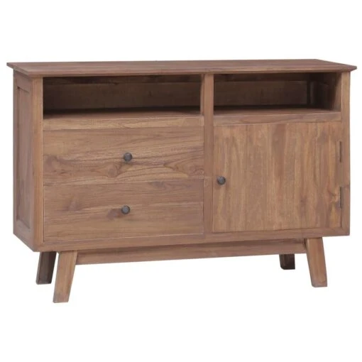 VidaXL Dressoir 100x30x68 Cm Massief Teakhout
