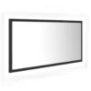 VidaXL Badkamerspiegel LED 90x8,5x37 Cm Acryl Grijs -Woonmeubelwinkel 1000027088