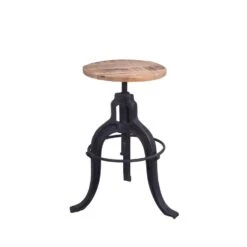 Giga Meubel Kruk Industrieel - Verstelbaar