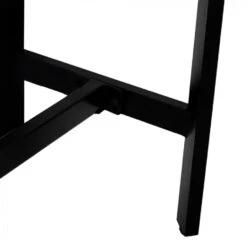 Giga Meubel Bartafel Zwart Visgraat - 100x50x110cm - Max -Woonmeubelwinkel 1000031091 0102