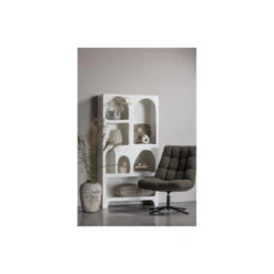 WOOOD Job Draaifauteuil - Teddy - Groen - 101x70x85 8 WOOOD Job Draaifauteuil - Teddy - Groen - 101x70x85 -Woonmeubelwinkel 1000031099 0102