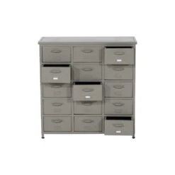 Giga Meubel Ladekast Stone 15 Laden - Metaal - 88x40x88cm -Woonmeubelwinkel 1000031734 0102