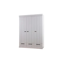 WOOOD Connect Kast 3-Deurs Met Lade - Grenen - Betongrijs - 195x140x53 8 WOOOD Connect Kast 3-Deurs Met Lade - Grenen - Betongrijs - 195x140x53 -Woonmeubelwinkel 1000033704 0102