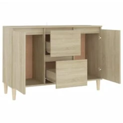 VidaXL Dressoir 103,5x35x70 Cm Spaanplaat Sonoma Eikenkleurig -Woonmeubelwinkel 1000038927 0103