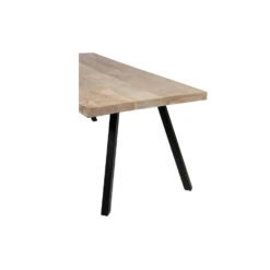 WOOOD Tablo Tafelblad - Mango - White Wash - 180x5,5x90 -Woonmeubelwinkel 1000039058 0103