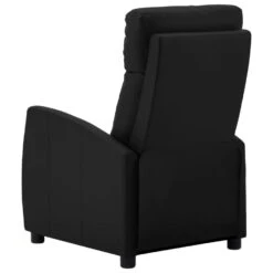 VidaXL Fauteuil Verstelbaar Kunstleer Zwart -Woonmeubelwinkel 1000041959 0103