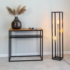 Industriële Sidetable Rafael 90x40 Cm Mangohout 40x90x84 Cm Mangohout 7 Industriële Sidetable Rafael 90x40 Cm Mangohout 40x90x84 Cm Mangohout -Woonmeubelwinkel 1000042318 0101