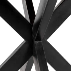 Giga Meubel - Ronde Eettafel 100cm - Hout - Metaal - 100x100x78 - Max -Woonmeubelwinkel 1000043026 0102