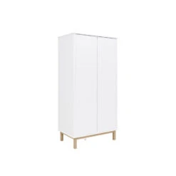 Bopita Mika 2-deurskast - Wit/Eiken -Woonmeubelwinkel 1000044055 0102