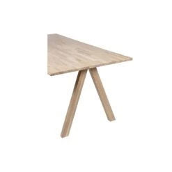 WOOOD Tablo Tafelblad Incl. 3-Standen Poot - Eiken - 74,4x180x90 -Woonmeubelwinkel 1000044411 0102