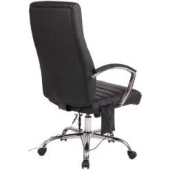 Clp Bureaustoel Valais Met Massage Functie Kunstleer - Zwart -Woonmeubelwinkel 1000046402 0103