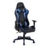 Gamestoel Las Vegas - Zwart / Blauw - Gaming Stoel - Bureaustoel -Woonmeubelwinkel 1000050256