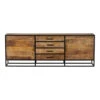 Dressoir San Antonio 210cm - Mangohout - Bruin - Rechthoekig 1 Dressoir San Antonio 210cm - Mangohout - Bruin - Rechthoekig -Woonmeubelwinkel 1000052238