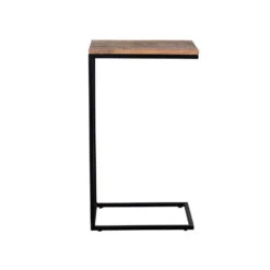 Bijzettafel Detroit Set Van 2 - Mangohout - Bruin - Vierkant -Woonmeubelwinkel 1000052259 0102