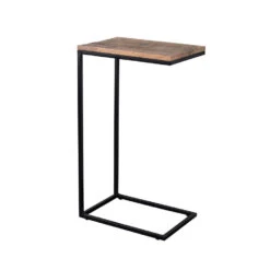 Bijzettafel Detroit Set Van 2 - Mangohout - Bruin - Vierkant -Woonmeubelwinkel 1000052259 0103