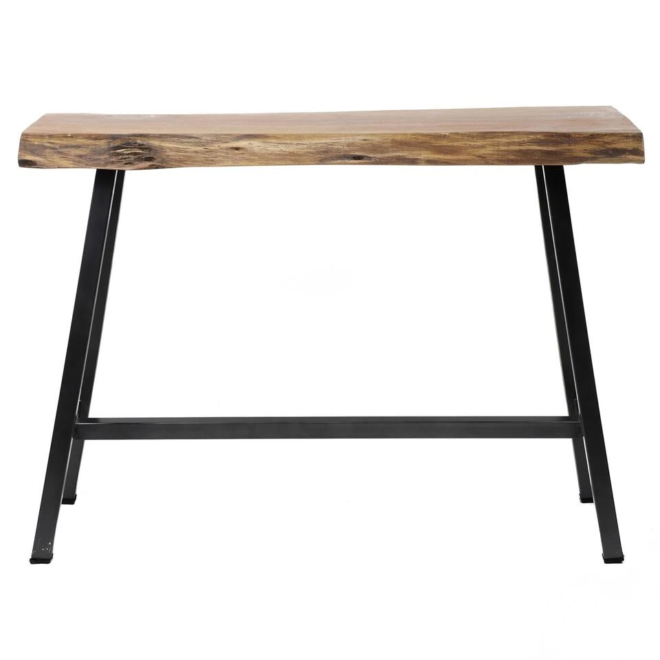 Giga Meubel Bartafel Acaciahout - 46x125x92cm - Tafel Live Edge 3 Giga Meubel Bartafel Acaciahout - 46x125x92cm - Tafel Live Edge