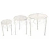 Boltze Bijzettafels Lilli - Set 3 Stuks - Brocante - Lichtgrijs 1 Boltze Bijzettafels Lilli - Set 3 Stuks - Brocante - Lichtgrijs -Woonmeubelwinkel 1000054848