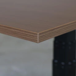 Elektrisch Verstelbaar Duo Bureau - 180x80 Cm - Two Dual Motor - Wit / Donker E -Woonmeubelwinkel 1000056015 0103