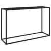 VidaXL Wandtafel 120x35x75 Cm Gehard Glas Zwart 2 VidaXL Wandtafel 120x35x75 Cm Gehard Glas Zwart -Woonmeubelwinkel 1000056130