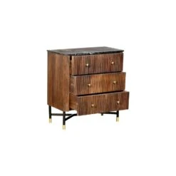 Giga Meubel Sidetable Bruin Mangohout - Zwart Marmer - 75cm - Japandi 9 Giga Meubel Sidetable Bruin Mangohout - Zwart Marmer - 75cm - Japandi -Woonmeubelwinkel 1000057065 0103