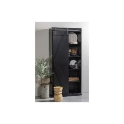 WOOOD Kruk Bikkel - Hout - Naturel - 40x28x28 -Woonmeubelwinkel 1000057578 0102