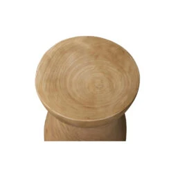 WOOOD Kruk Bink - Hout - Naturel - 40x28x28 -Woonmeubelwinkel 1000057582 0103