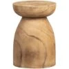 WOOOD Kruk Bink - Hout - Naturel - 40x28x28 1 WOOOD Kruk Bink - Hout - Naturel - 40x28x28 -Woonmeubelwinkel 1000057582