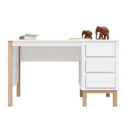 Bopita Mika Bureau - Wit/Eiken 8 Bopita Mika Bureau - Wit/Eiken -Woonmeubelwinkel 1000058308 0102