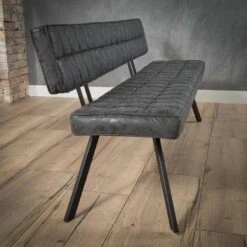 Hoyz - Eetkamerbank 180 Cm - Kunstleer - 4 Personen 9 Hoyz - Eetkamerbank 180 Cm - Kunstleer - 4 Personen -Woonmeubelwinkel 1000058887 0103