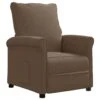 VidaXL Recliner Stof Bruin -Woonmeubelwinkel 1000061392