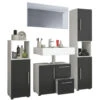 Hioshop Badkamer Flandu Mdf - Wit -Woonmeubelwinkel 1000062791
