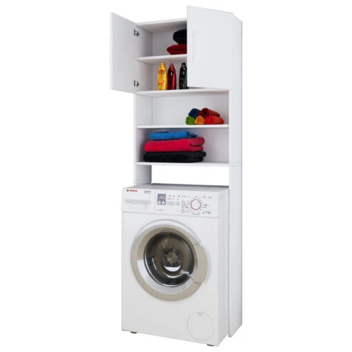 Hioshop Badkamerkast Jutas Mdf - Wit