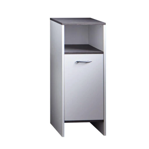 Hioshop Badkamerkast CaliforniaSanDiego Mdf - Zilver