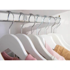 Hioshop Kledingkast Insy Hout - Wit -Woonmeubelwinkel 1000064482 0102