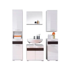 Hioshop Kolomkast MezzoBad Mdf - 2 Deurs - Wit 8 Hioshop Kolomkast MezzoBad Mdf - 2 Deurs - Wit -Woonmeubelwinkel 1000064545 0110