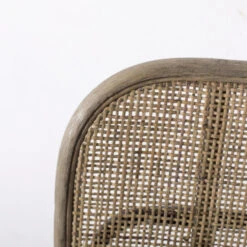 Giga Meubel Barkruk Rotan - Grijs - 42x47x101cm - Webbing -Woonmeubelwinkel 1000065945 0102