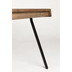 Parya Home - Suri Eettafel - Naturel - 160x78 Cm -Woonmeubelwinkel 1000068255 0103