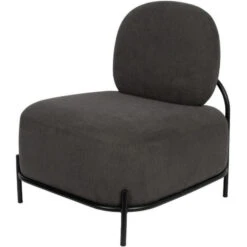 Giga Meubel Fauteuil Stof Grijs - 71x66x77cm - Stoel Polly