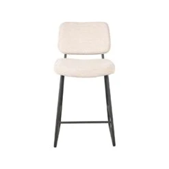 LABEL51 - Barkruk Noah - Naturel - Teddy - 48x61x94 Cm -Woonmeubelwinkel 1000068978 0101